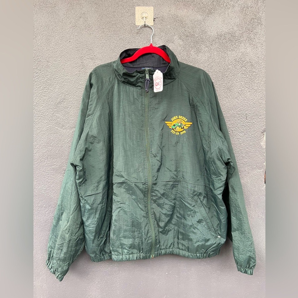 90s John Deer Windbreaker